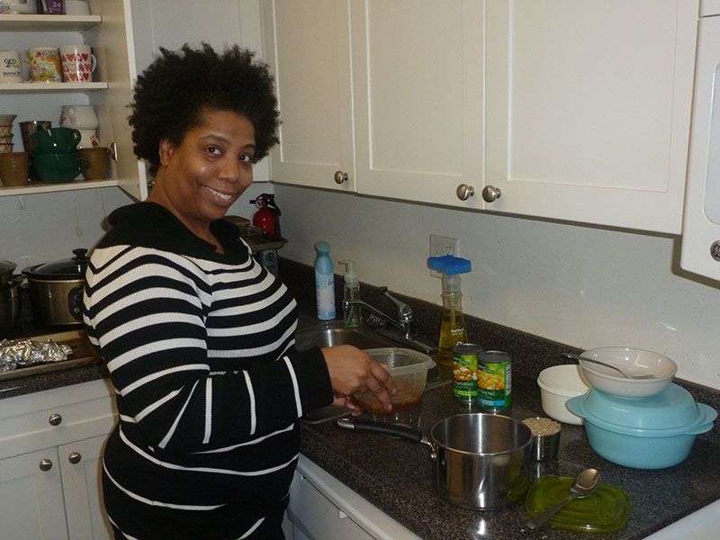 The joy of cooking a good meal