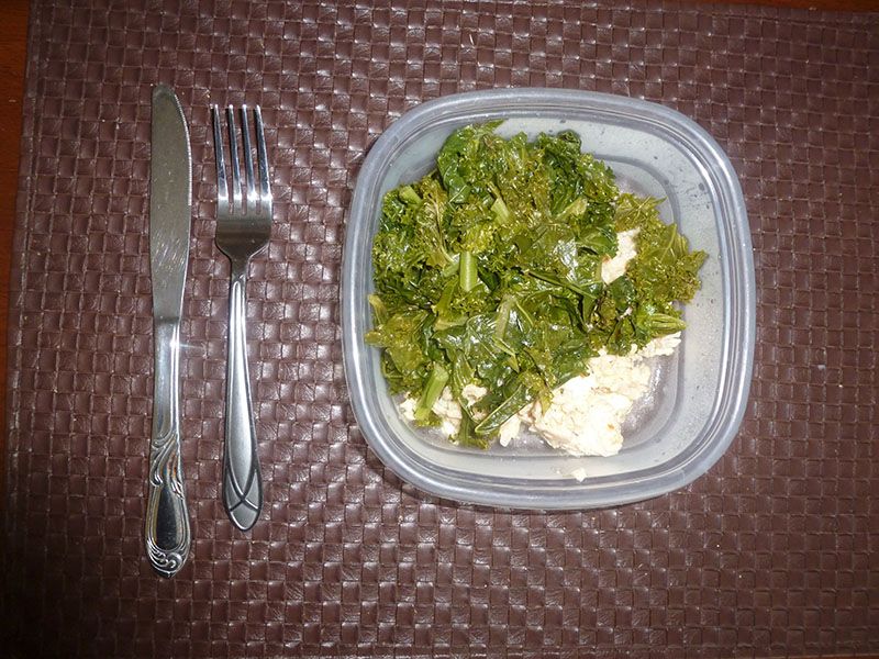 Good food always has some greens.